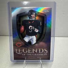 2025 Topps Chrome Jim McMahon Legends Of The Gridiron Refractor Bears