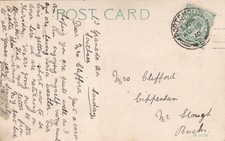 GB Portsmouth 1910 PPC Of Shipping in Harbour to Cippenham Berkshire