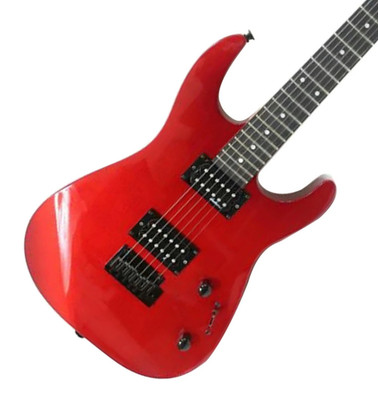 [Jackson] Dinky JS11 Red Electric Guitar Used Shipping From Japan With Soft Case