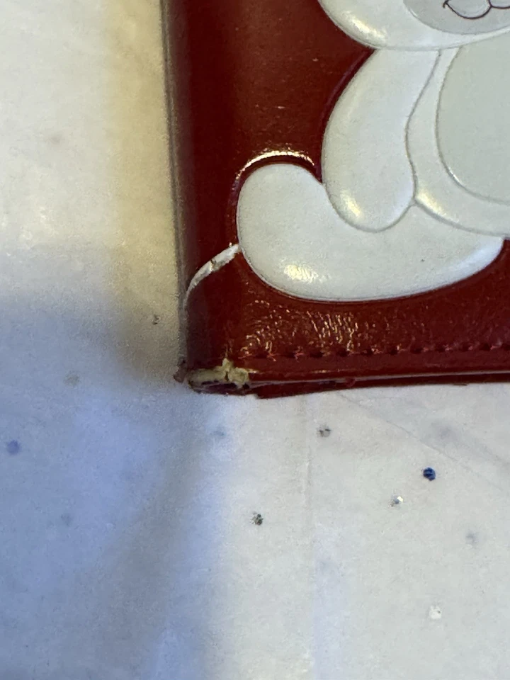 shagwear womens wallet Polar Bear Vintage Red White 12 Credit Card Holders - Image 2 of 4