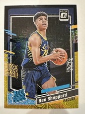 2023-24 Donruss Optic Choice Ben Sheppard RATED ROOKIE BLACK GOLD /8 Pacers RC🔥
