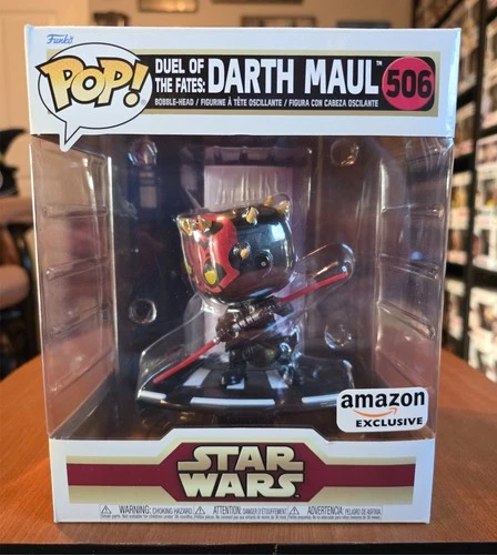 Funko Pop! Deluxe: Star Wars Duel of the Fates: Darth Maul #506 Amazon Exclusive