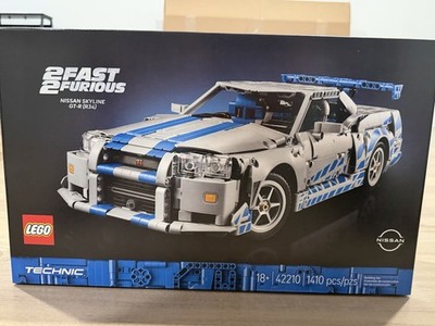 LEGO Technic 42210 2 Fast 2 Furious Nissan Skyline GT-R (R34) 1410pc 18+ Box