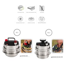 Outdoor Portable Pressure Cooker 1.6L Self-Driving Camping Vehicle IDLT BRCQ