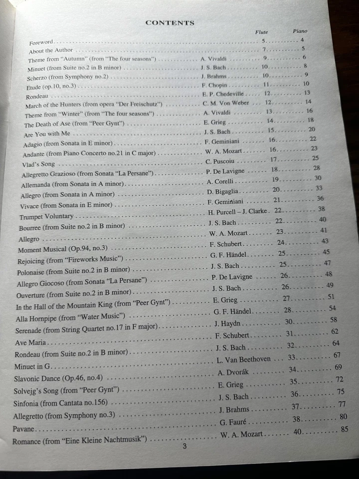 Classical Repertoire for Flute Volume 2 - Image 2 of 2