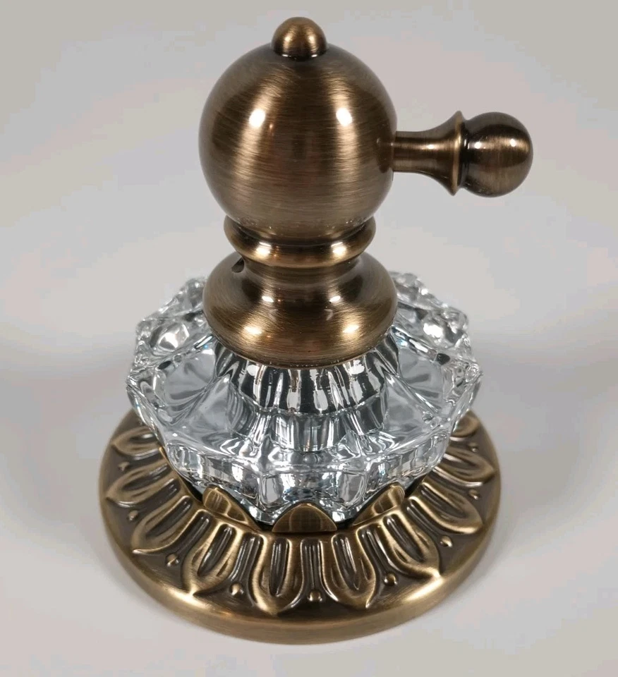 Gancho para bata Baldwin 3645-030 Estate Peyton vidrio de latón pulido Foto 4 de 4