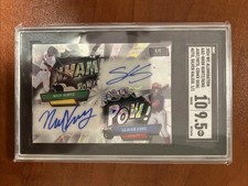 Nick Kurtz Seaver King Dual 1/1 Auto 2024 Wild Card Just The Hits SGC 10 9.5 RC