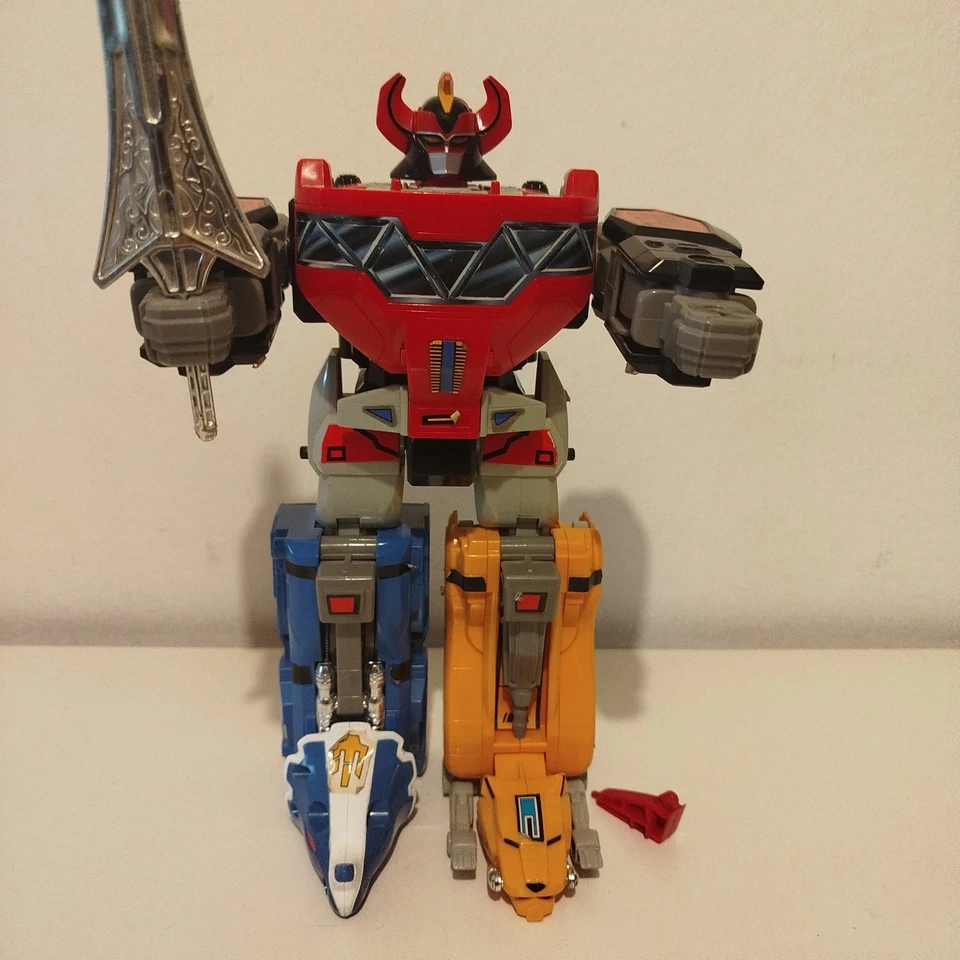 Megazord Dino  - Power Rangers Mighty Morphin - 1991 BANDAI Robot - Immagine 3 di 4