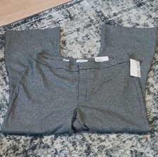 Size 14 NWT Nine West Women’s Dress Pants Houndstooth Black/White dressy Work
