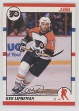 1990-91 Score Bilingual Ken Linseman #380 09hx