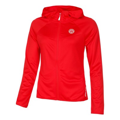 BIDI BADU Protected Leafs Trainingsjacke Damen rot