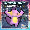 6IV Shiny Marshtomp Legends ZA MEGA DIMENSION DLC ( Pokemon Legends Z-A)