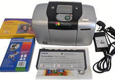 Epson PictureMate 500 Portable Photo Printer With Accessories Print Photos Easy