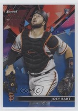 2021 Topps Finest Blue Refractor 25/150 Joey Bart #52 0hw6