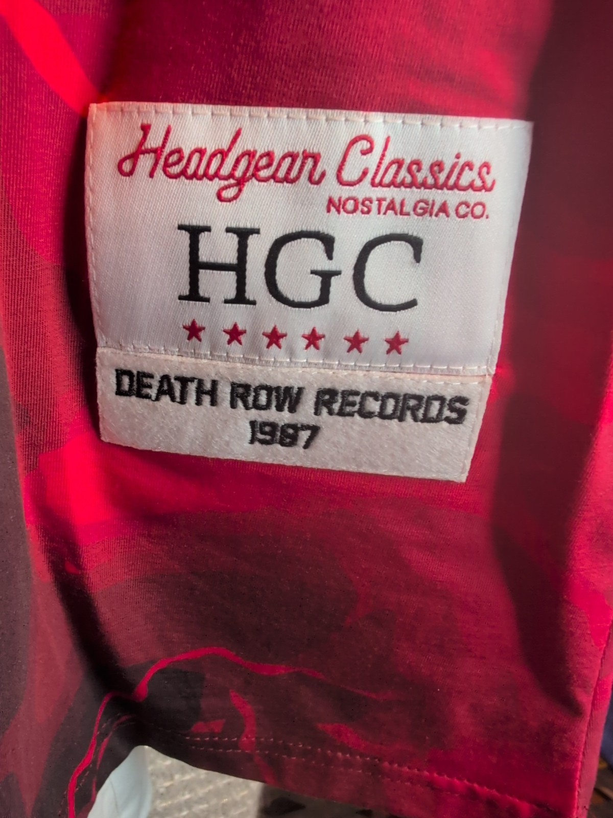 FILA Maglia basket grande Death Row Records ufficiale Hoops
