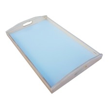 Large Wooden Serving Tray 47 cm Long, Unpainted / For  Decoupage