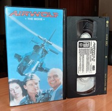 AIRWOLF THE MOVIE(1984)VHS(NTSC).Jan Michael Vincent.Belinda Bauer.RARE.