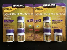 ✳️ Kirkland Signature Esomeprazole Magnesium 20mg Acid Reducer Nexium 42 count✳️