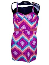 AMERICAN EAGLE Women's Bright Multi-Colored Aztec Sundress  Sz. 8