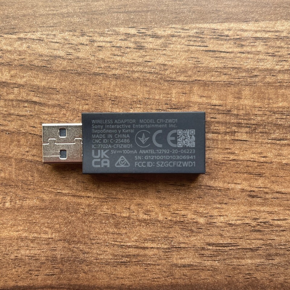 Sony PS5 Pulse 3D Dongle USB Adapter For Pulse Wireless Adapter Gaming