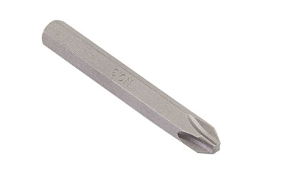 Genius Tools 5/16'' Hex Shank, PH.1 Philips Power Screwdriver Bit, 72mmL - 247201