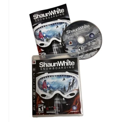 Shaun White Snowboarding Sony PlayStation 3 PS3 Game Complete CIB Ubisoft