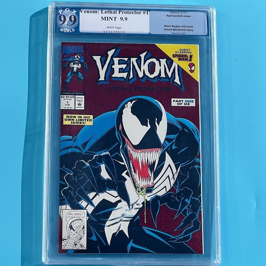 VENOM : LETHAL PROTECTOR #1 ⭐ PGX 9.9 ⭐ ULTRA RARE GRADE! Not