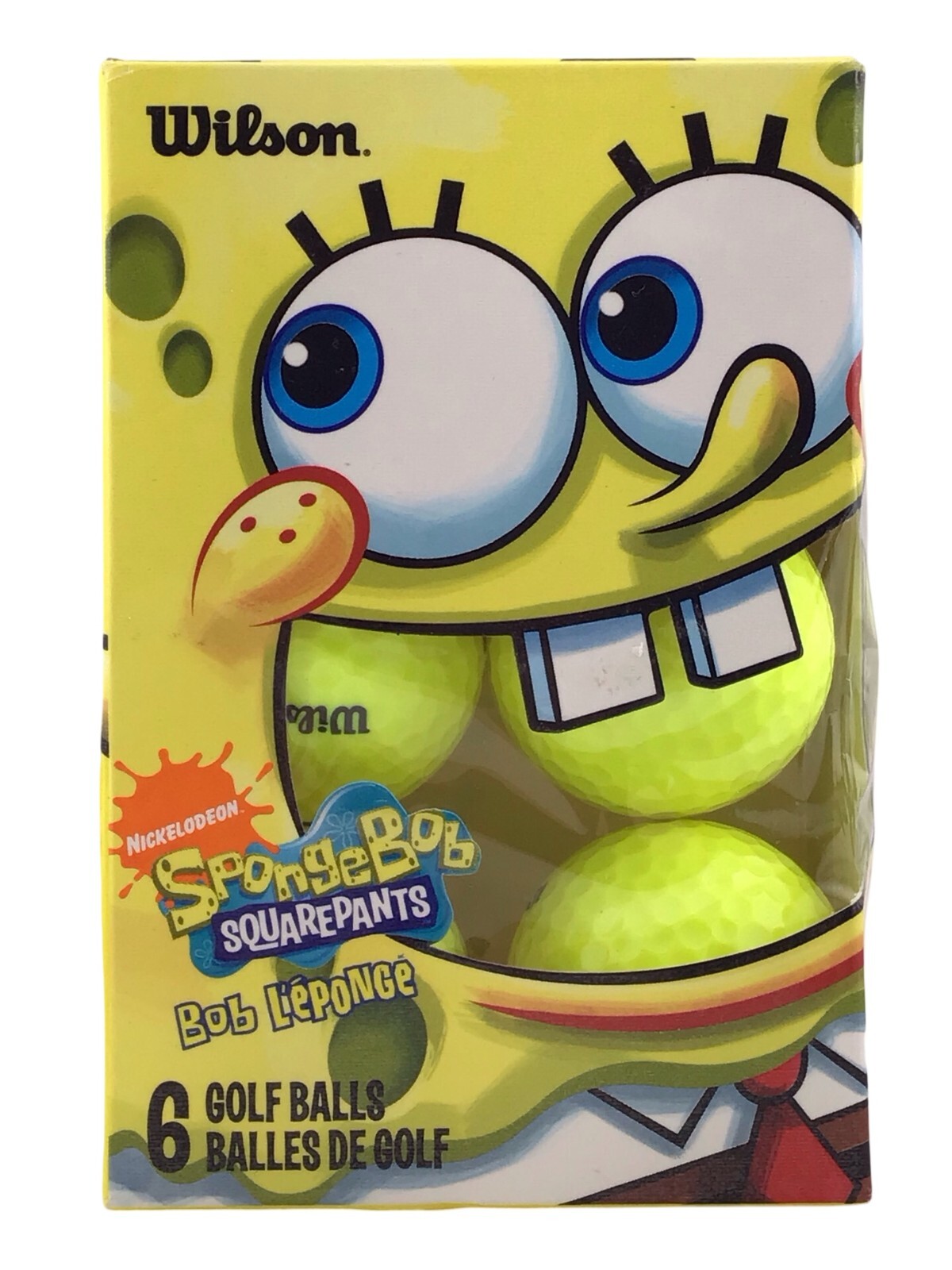 Wilson SpongeBob Squarepants Golf Ball for sale online eBay