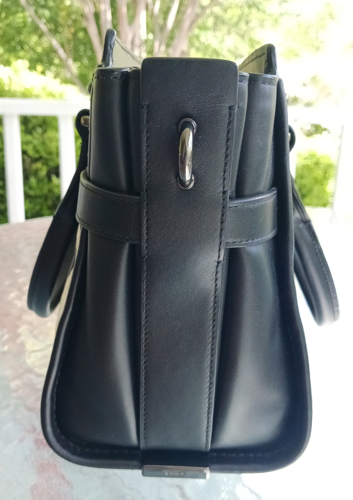 Coach 38365 MEDIUM Swagger Black Patchwork Satche… - image 4