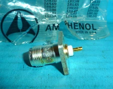 Amphenol 31-2300 Panel Mount TNC(f) Jack 5pcs. NOS