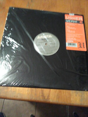 Usher Featuring Lil' Jon Ludacris  ''Yeah'' LP 12'' 33 1/3 record shrink