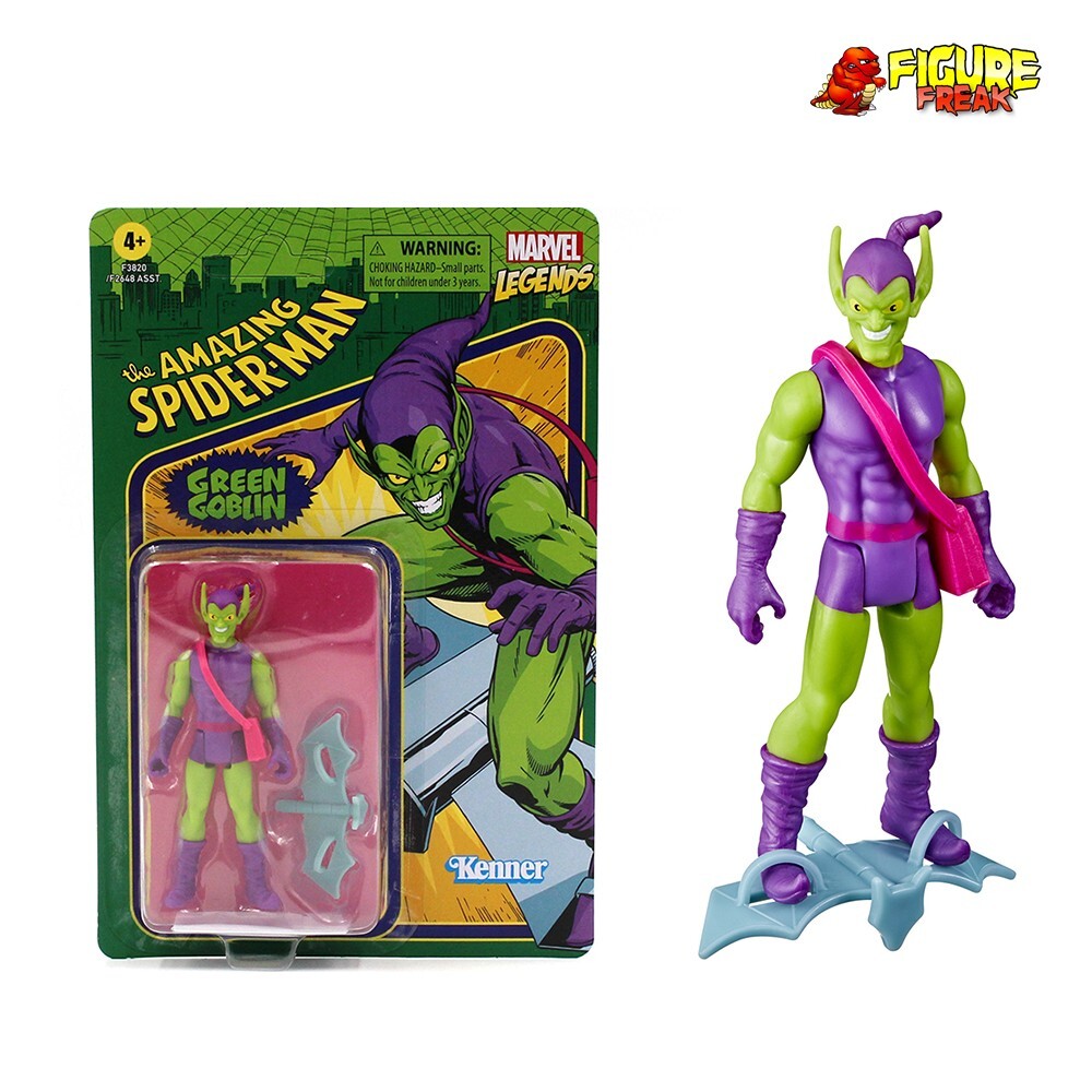 MARVEL LEGENDS GREEN GOBLIN フィギュア Amazon.com: Marvel Spider-Man 6-inch Legends Series Green Goblin