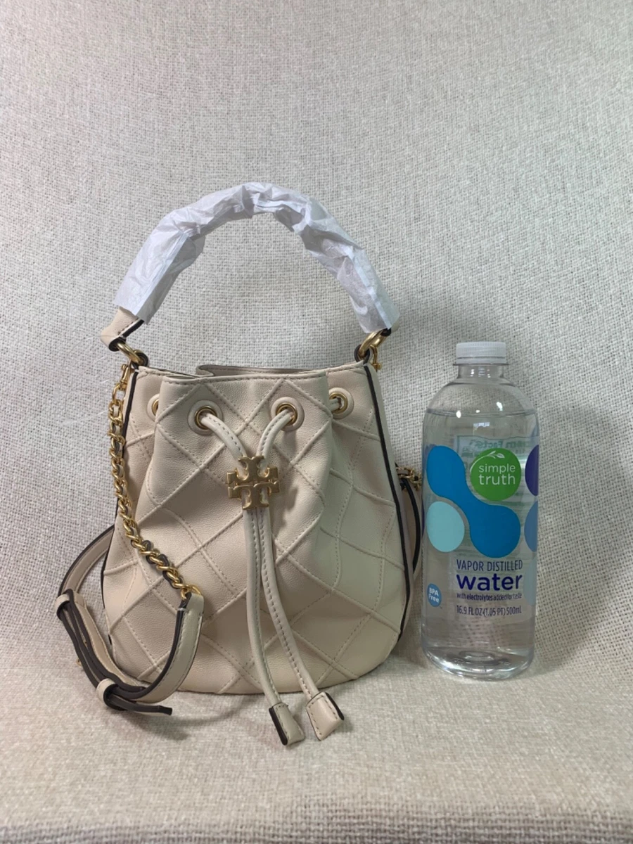 Tory Burch Fleming Soft Mini Bucket Bag - Neutrals