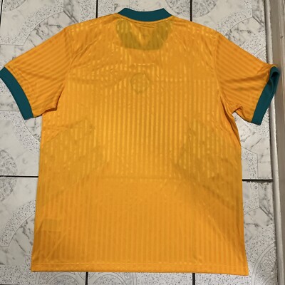 New Adidas FC Bayern Munich Icon Soccer Jersey Gold Men's Size