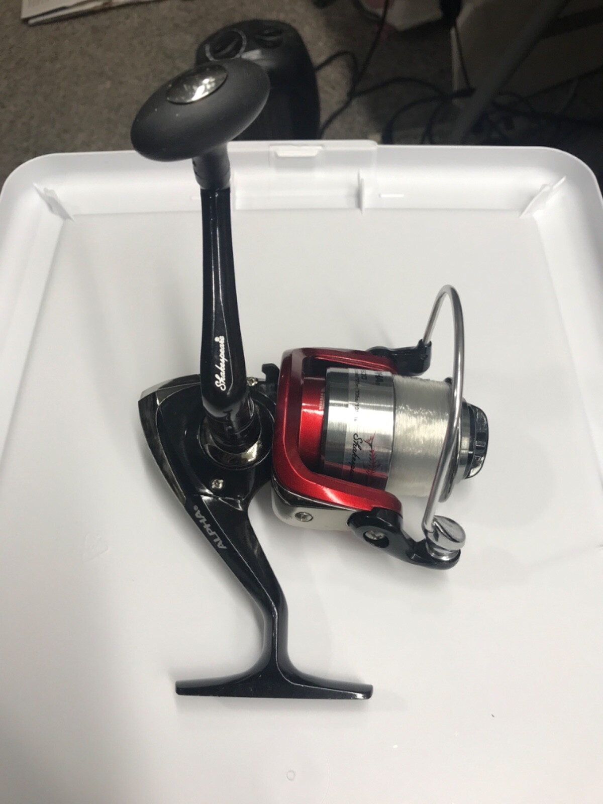 SHAKESPEARE ALPHA 3500 5.2:1 GEAR RATIO SPINNING REEL NO BOX
