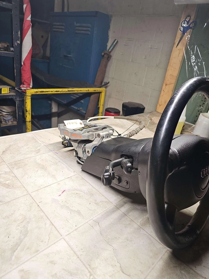 98-2000 1998-2000 AUDI A8 *GRIS* COLUMNA DE DIRECCIÓN CAMBIO DE SUELO SIN LLAVE (sin bolsa) Foto 4 de 4