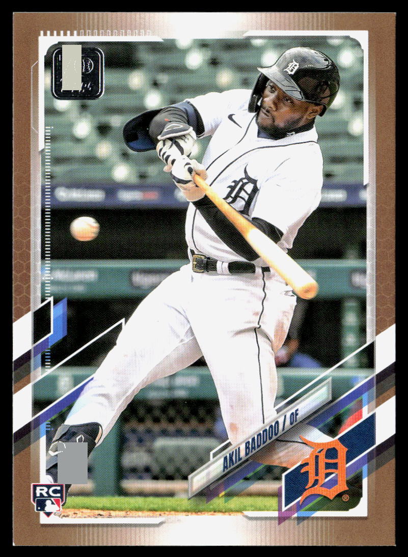 Akil Baddoo 2021 Topps Update Gold #US196 #/2021