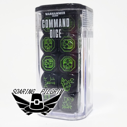Warhammer 40K COMMAND DICE (20) Pack *Sealed/New* 30K Sigmar Games Workshop - 第 1/1 張圖片