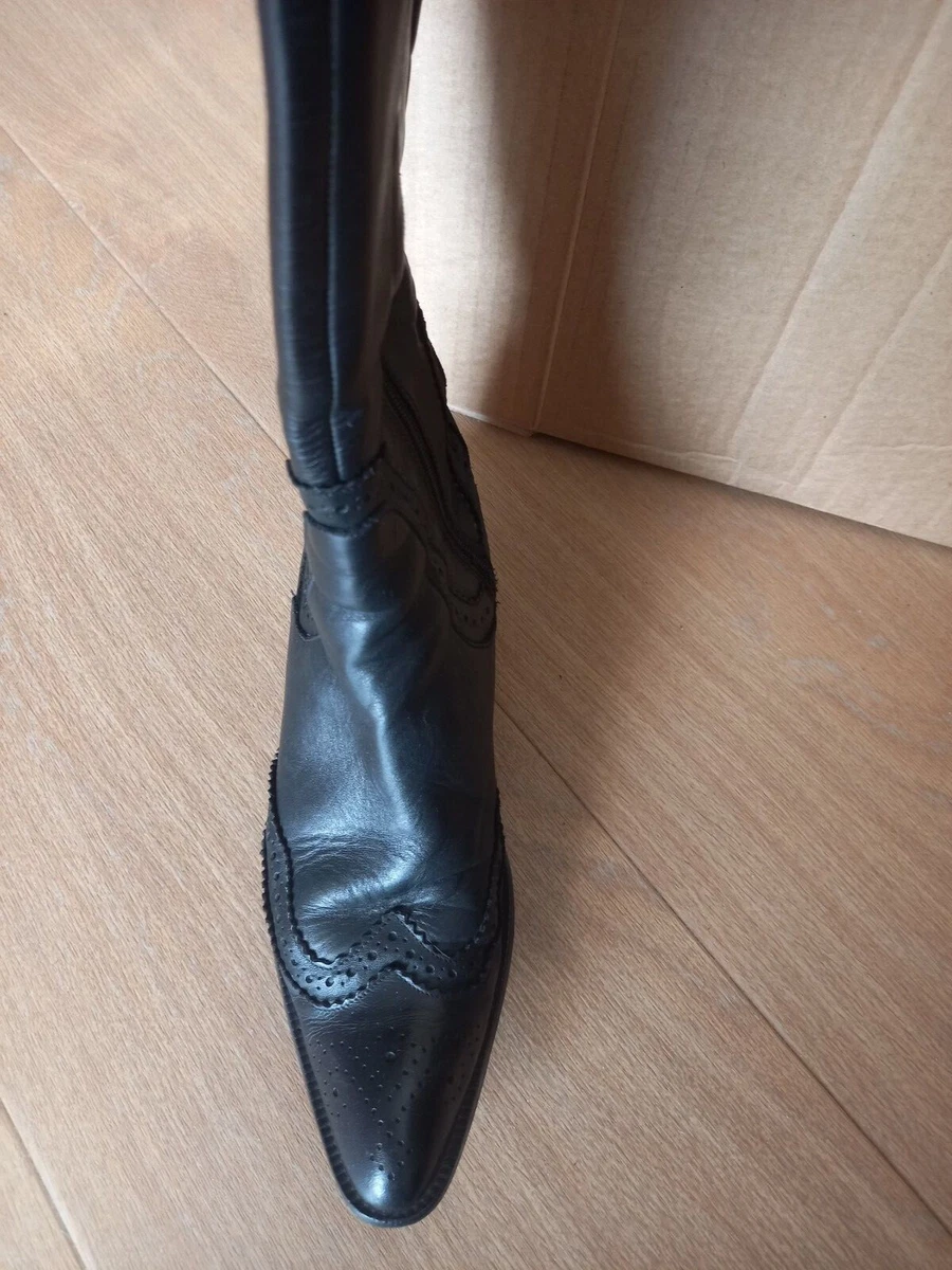 bottes noires femme Parall le p.39 eBay