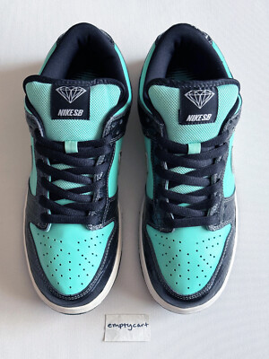 Nike Dunk Low Pro SB Tiffany Diamond Supply Co. Men's Shoe Sneaker Size 9 Used