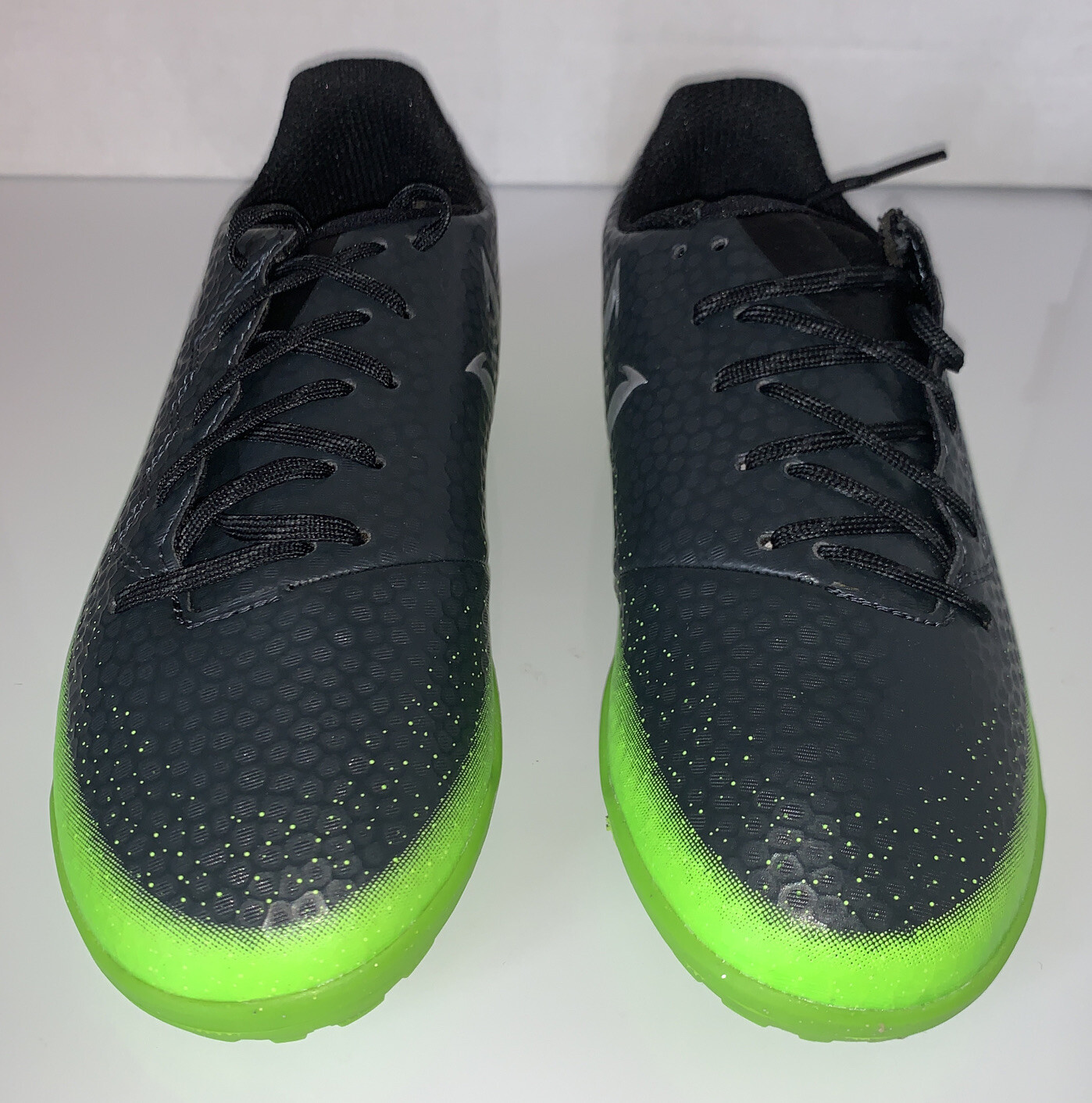 Adidas Messi 16.3 TF turf soccer shoe DrkGry/sil/grn | eBay