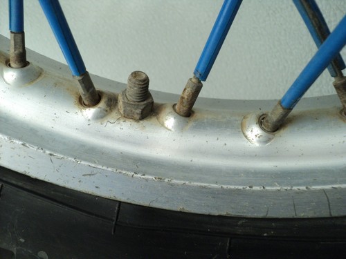 Honda XR80R Yamaha YZ80 #D156 Rear 14 Inch Spoked Wheel & Tire - Picture 4 of 11