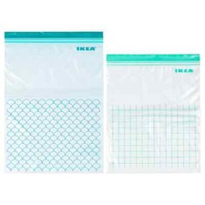 IKEA ISTAD Resealable Bags Zip lock Food Sandwich Freezer bag FREE DELIVERY UK
