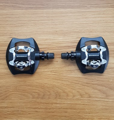 boardman hybrid team pedals review