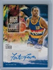 2019-20 Panini Court Kings Fat Lever High Court Signatures Ruby Auto #'ed 19/99