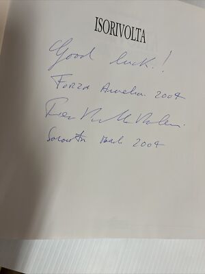 ISORIVOLTA The Men, The Machines Book Georgio Nada Editore Signed