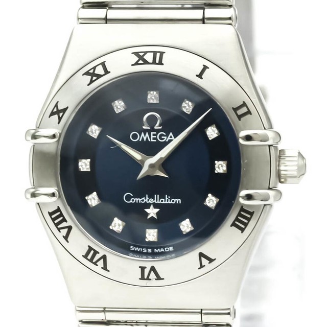 OMEGA Constellation Blue Women's Watch 