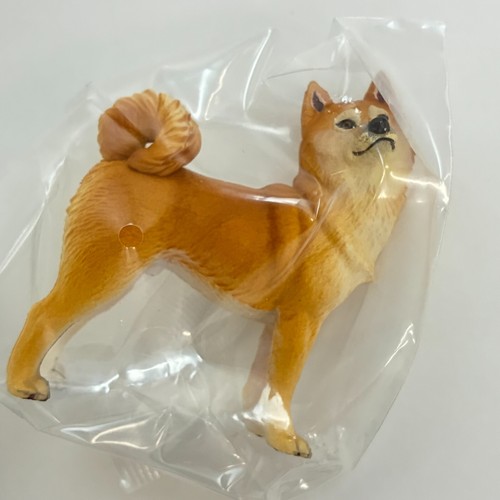 Nature Techni Colour Mini Figure Nature of Japan 02 Shiba Inu Dog Ikimon Japan - Picture 2 of 3