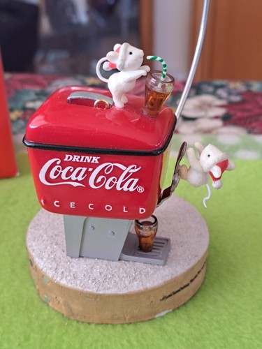 Coca Cola Christmas Ornament Have A Coke & A Smile Second Issue 1990 Series iB - Picture 9 of 11