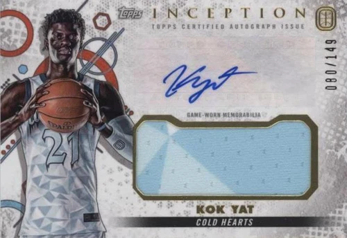 2022-23 Topps Inception OTE Overtime Elite - Kok Yat #IARC-KY1